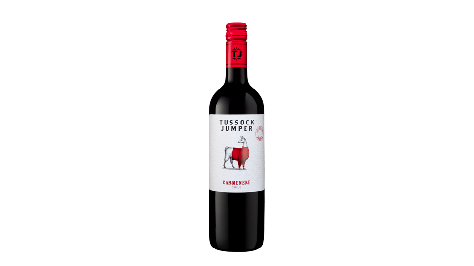 Packshot - Carmenere (Chile) - Tussock Jumper Wines